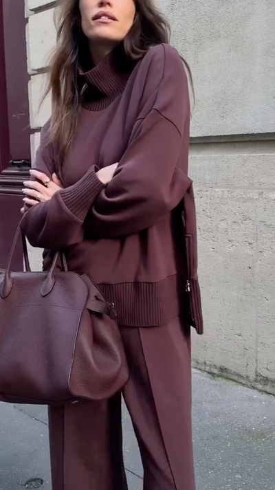 Valeria - Completo in maglia di lusso